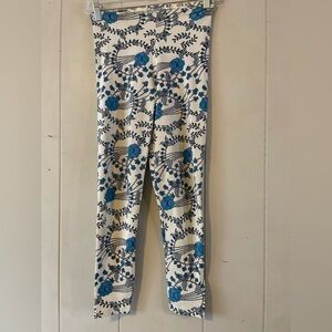 RARE VINTAGE  Emilio Pucci Leggings Tight Blue Medium VTG Y2K Style Pants M